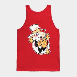 Lucifer as a Cat Tank Top